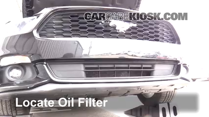 Oil & Filter Change Ford Mustang (2015-2019) - 2016 Ford Mustang V6 3